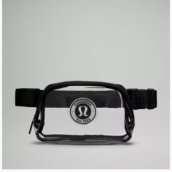 lululemon athletica Handbags - lululemon athletica Black Clear Crossbody Bag